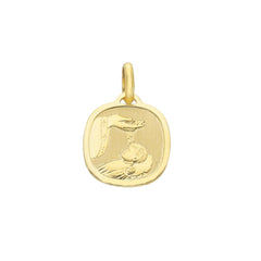 Pendentif religieux en or 18 carats - 750 - 001925