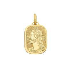 Pendentif religieux en or 18 carats - 750 - 001937