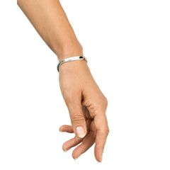Buddha to Buddha Herrenarmband Essential Bar Silber 23cm
