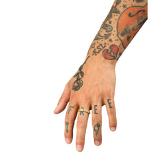 Buddha to Buddha Herrenring Katja XS Gold Vermeil