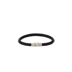Buddha to Buddha Herren Lederarmband Ellen Schwarz