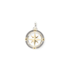 Buddha to Buddha Anhänger Compass Bicolor