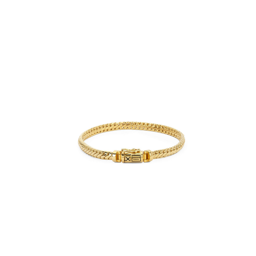 Buddha to Buddha Herrenarmband Ben Mini Gold vergoldet