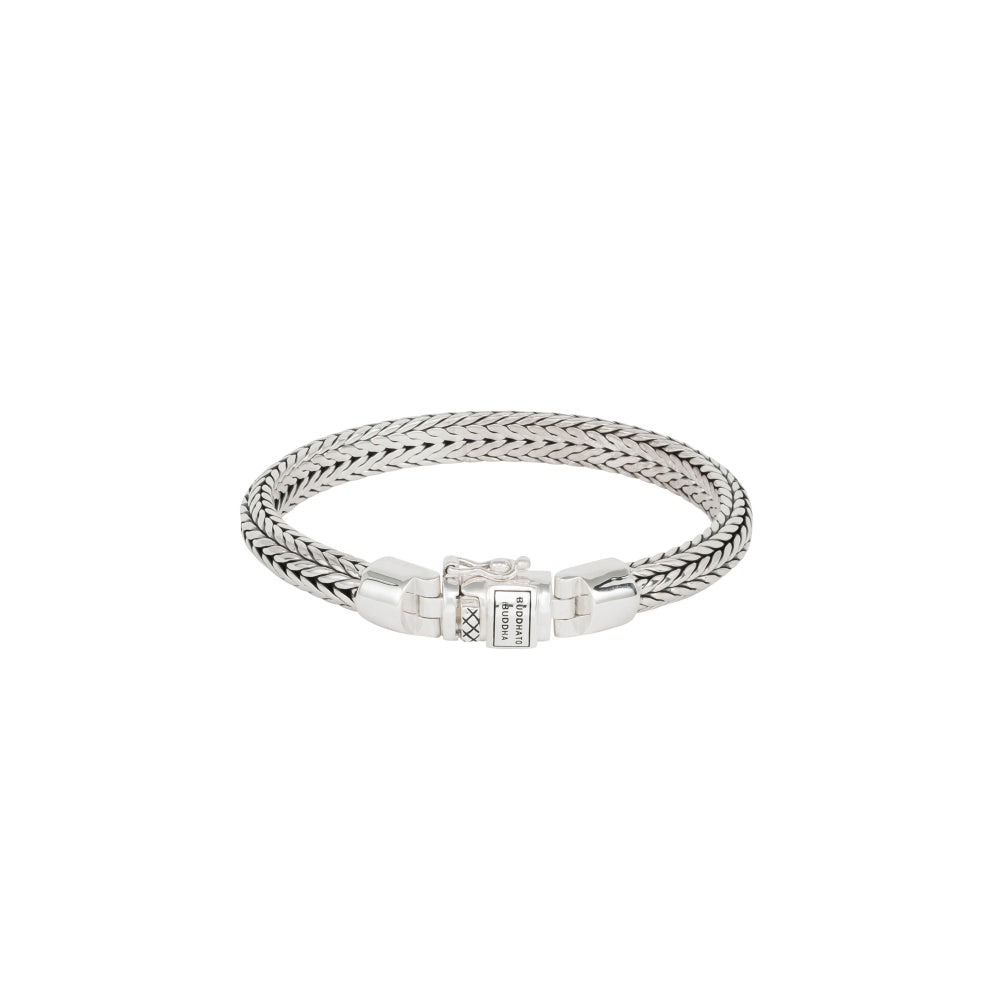 Buddha to Buddha Herrenarmband Ellen XS Silber