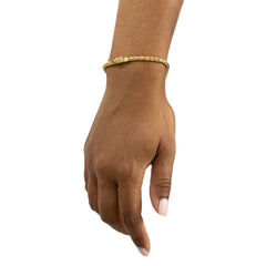 Buddha to Buddha Armband Katja Mini Gold Vermeil 19cm