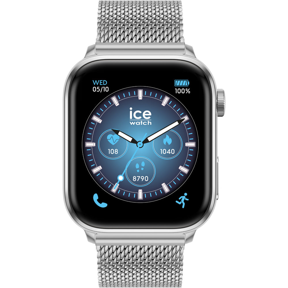 ICE Smartwatch Damenuhr Smart 3.0 Silber