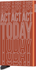 Secrid Cardprotector Laser Act Today avec gravure - CLa-Laser-Act Today
