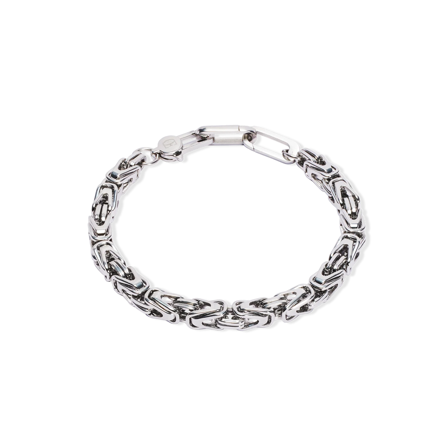 Coeur de Lion Snake Chain Armband in Silber für Herren - 0912/30-1700