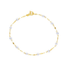 18 Karat Gold Süsswasserperlen Armband - 128183
