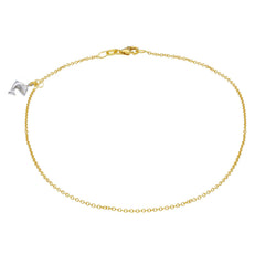 filigranes-damen-fusskettchen-aus-18-karat-gold-mit-delfin-anh-nger