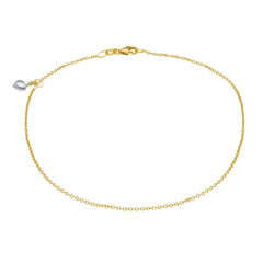 filigranes-damen-fusskettchen-aus-18-karat-gold-mit-herz-anh-nger