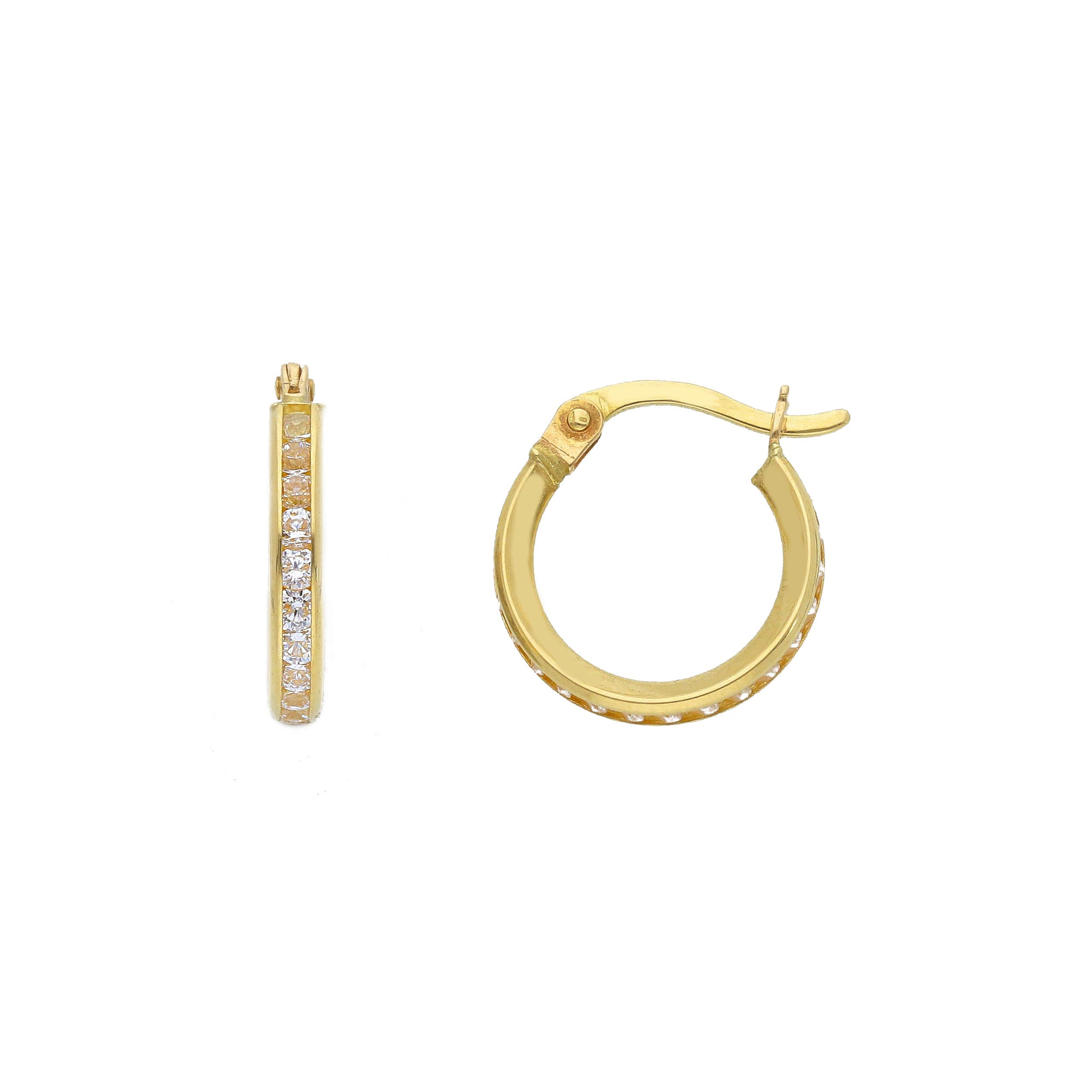 18 Karat Gold Creolen