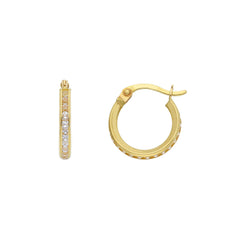 18 Karat Gold Creolen