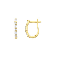 Boucles d'oreilles femme en or 18 carats