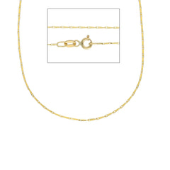 Damen Halskette aus 18 Karat Gelbgold, ca. 2.3 Gramm - MAA035GG