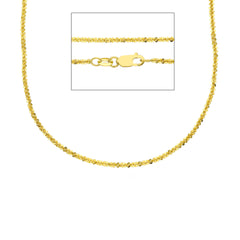 Damen Halskette aus 18 Karat Gold in Gelbgold, ca. 3.2 Gramm - MCC025GG