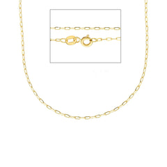 Damen Halskette 18 Karat Gold in Gelbgold - MFE040GG