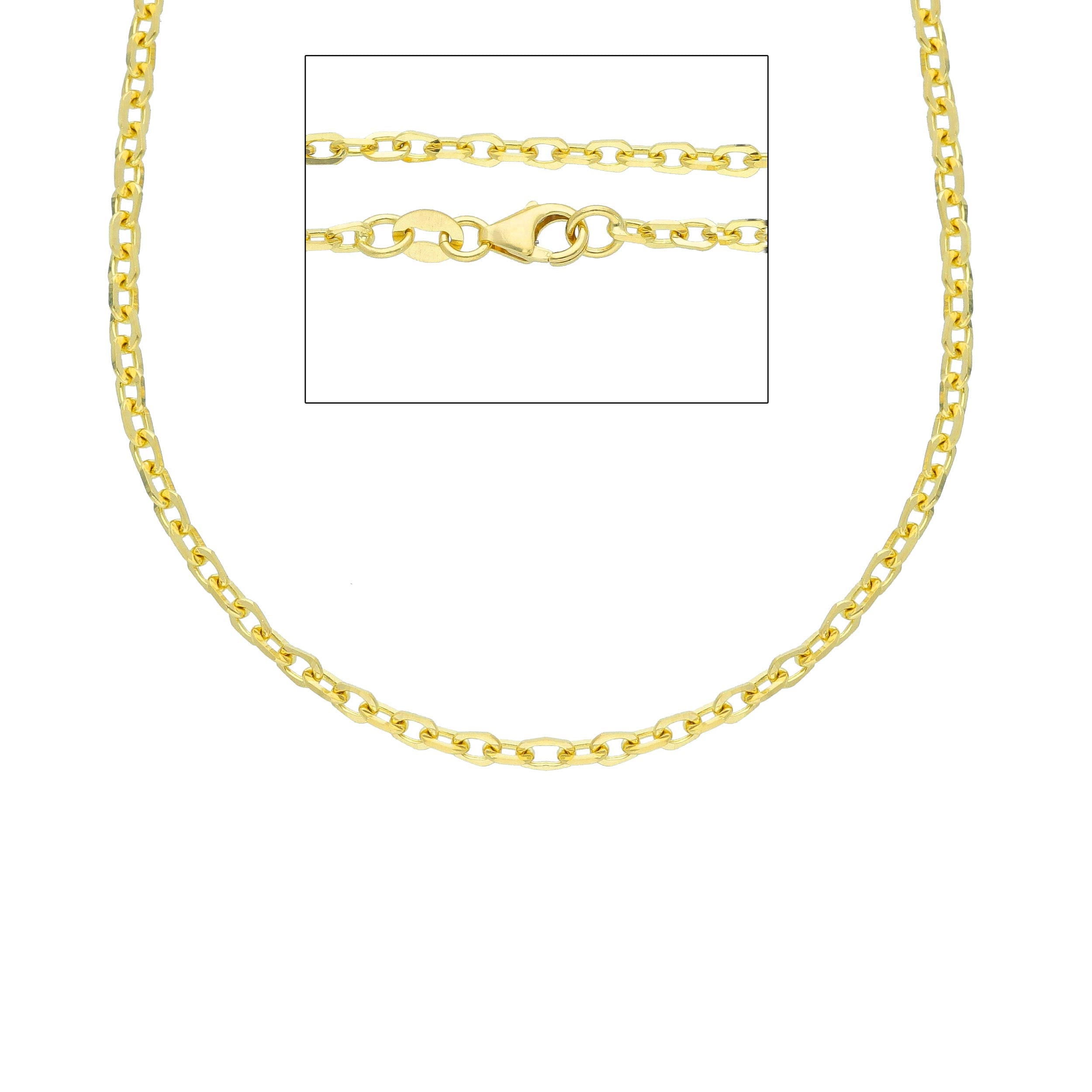 Halskette 18 Karat Gold für Damen & Herren - MFL065GG