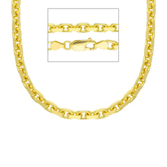 Herren Halskette 18 Karat Gold in Gelbgold - MFM140GG