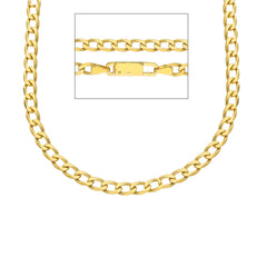 Goldhalskette Herren 18 Karat – ca. 13,8 Gramm Gelbgold - MGF100GG