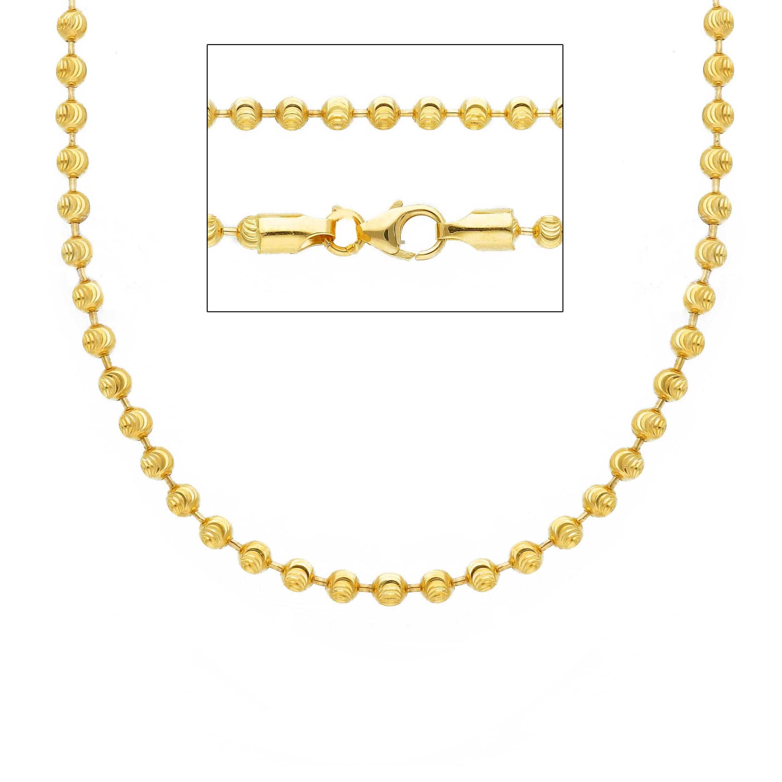 18 Karat Gold Halskette - MOV030GG