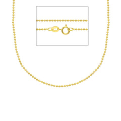 Damen Halskette in 18 Karat Gelbgold, ca. 3.00 Gr. - MPP120GG