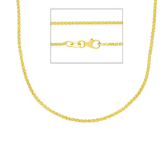 Damen Halskette aus 18 Karat Gelbgold, ca. 3.90 Gramm - MSA035GG