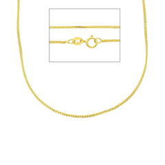 Damen Halskette aus 18 Karat Gelbgold, ca. 2.00 Gramm - MSB020GG