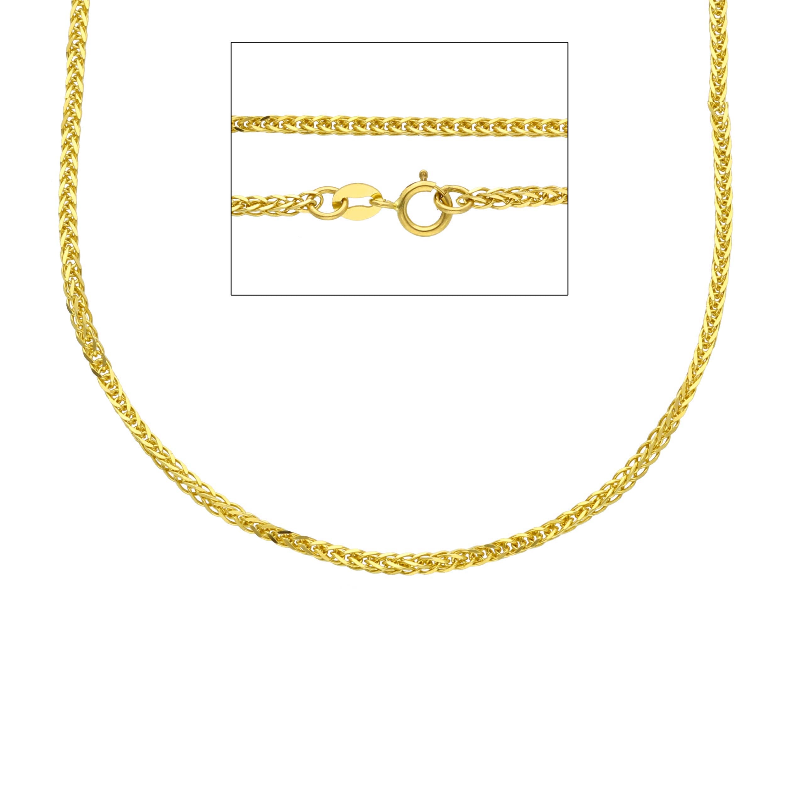 Damen Halskette in 18 Karat Gelbgold, ca. 4.9 Gr - MSB030GG