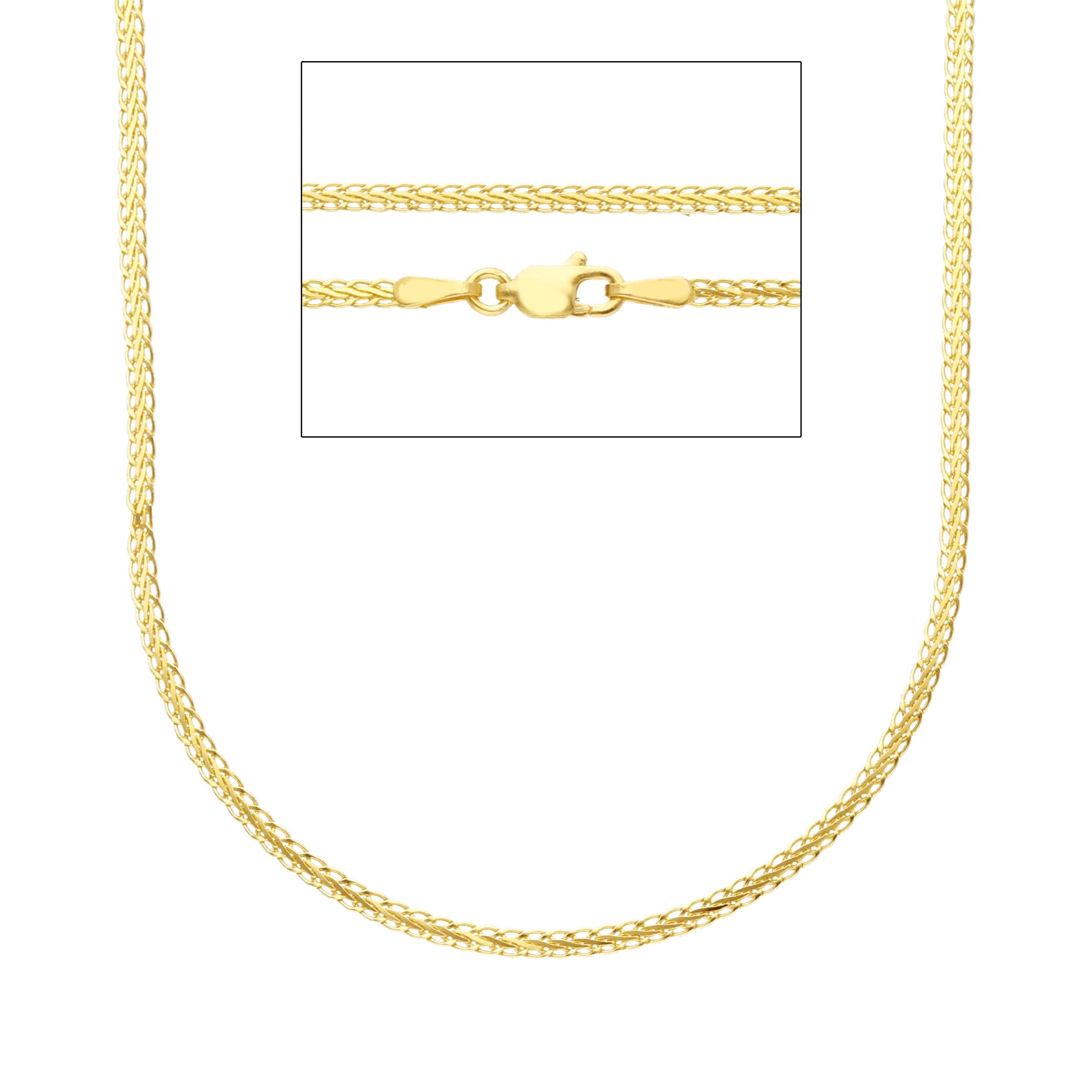 Damen Halskette in 18 Karat Gelbgold, ca. 4.60 Gr. - MSP030GG