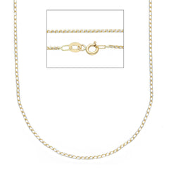 Damen Halskette in 18 Karat Weissgold, ca. 3.00 Gr. - MSS035GB