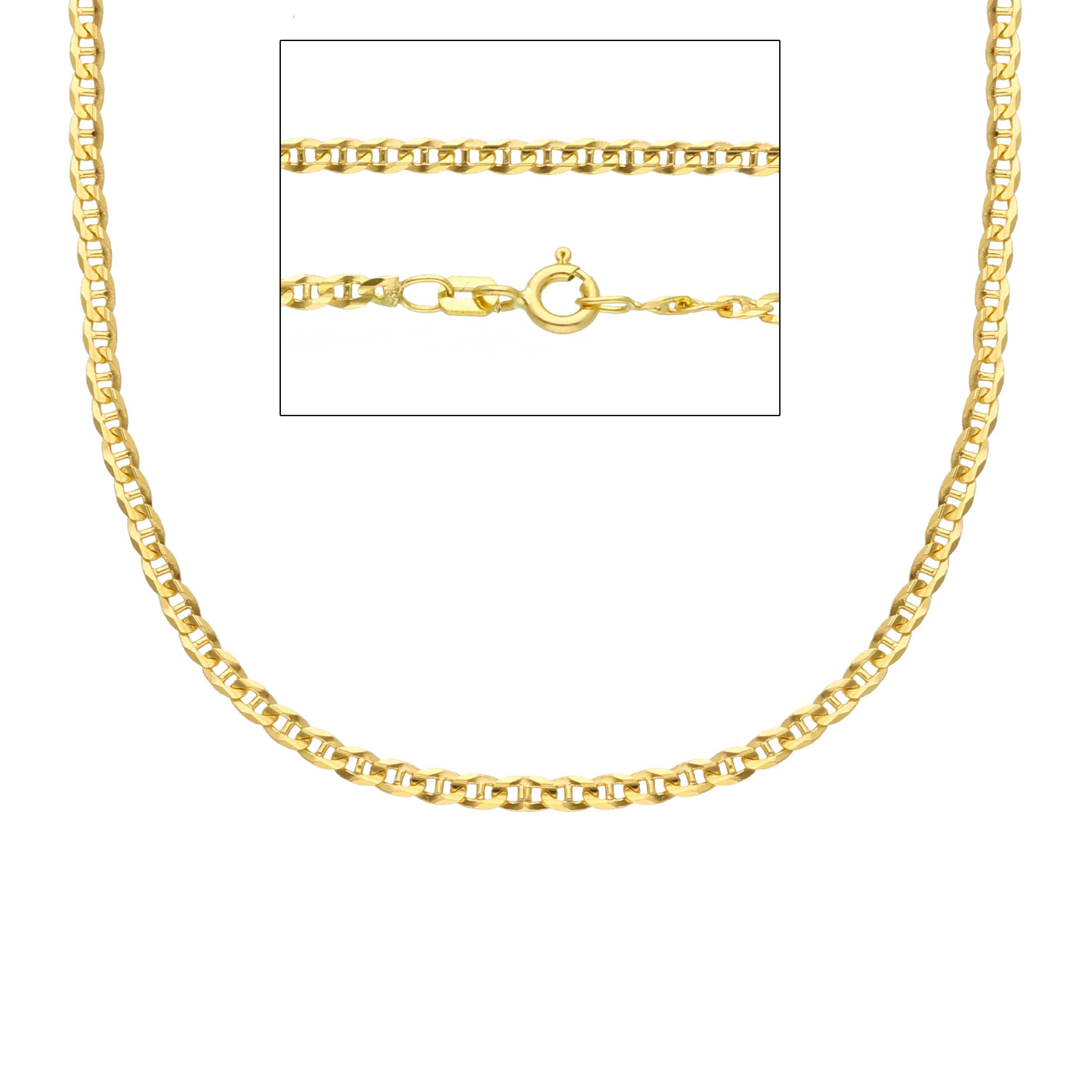 Halskette in 18 Karat Gold in Gelbgold, ca. 5.50 Gramm - MTC060GG