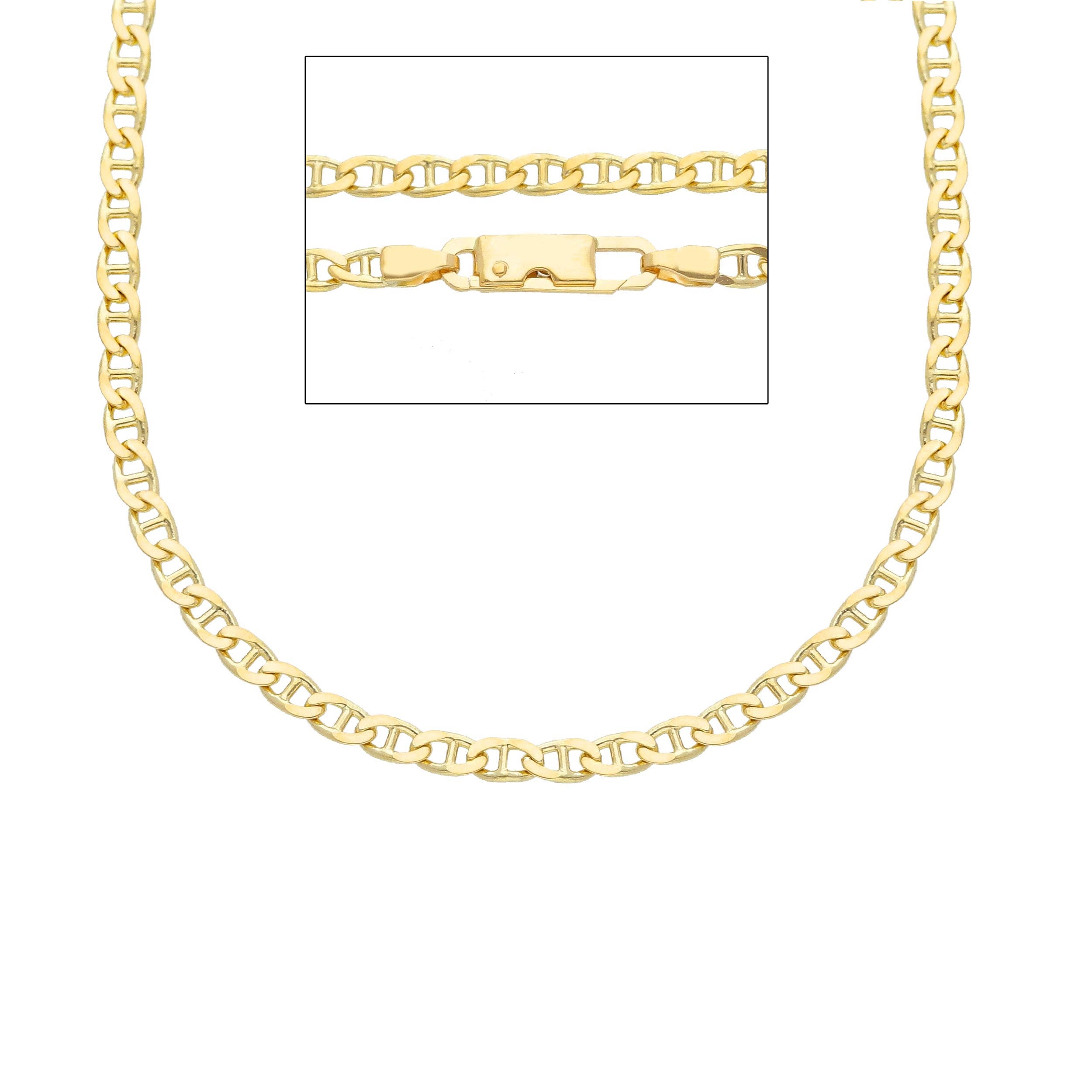 Halskette in 18 Karat Gelbgold, ca. 11,00 Gramm - MTM080GG