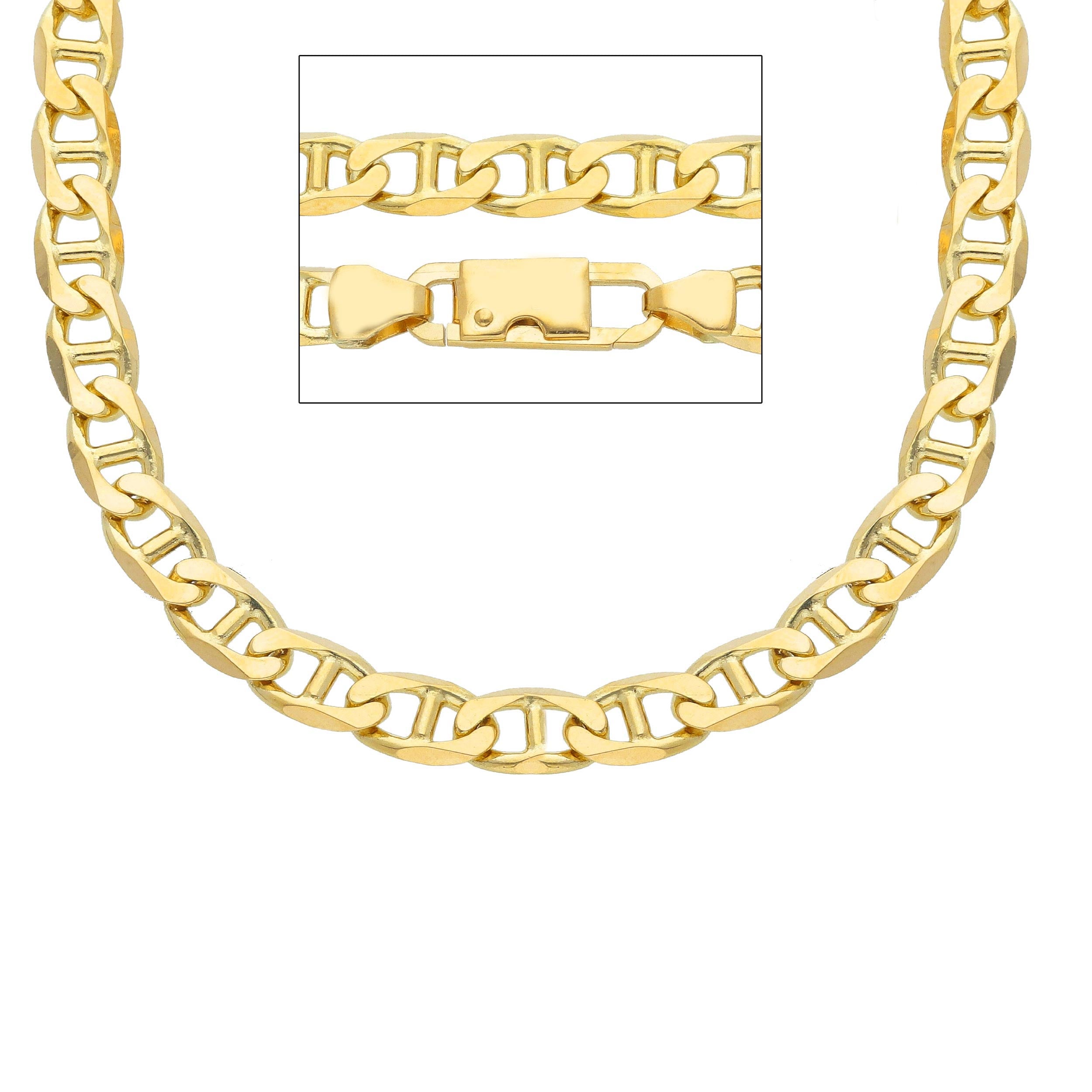 Herren Halskette aus 18 Karat Gold in Gelbgold - MTM160GG