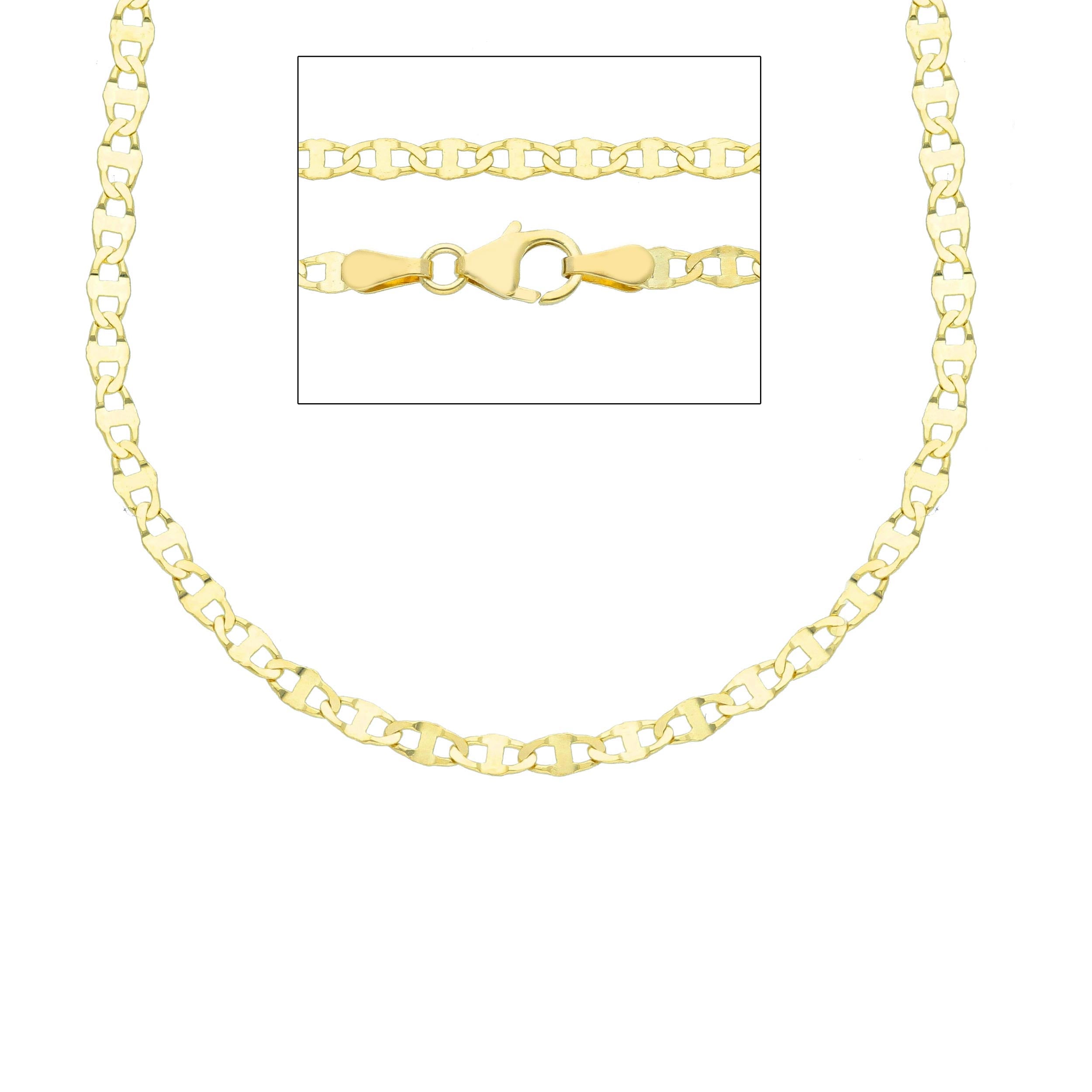 Goldhalskette Herren 18 Karat - ca. 5 Gramm Gelbgold - MUS058GG