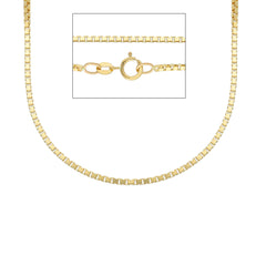 Collier en or jaune 18 carats - MVA098GG