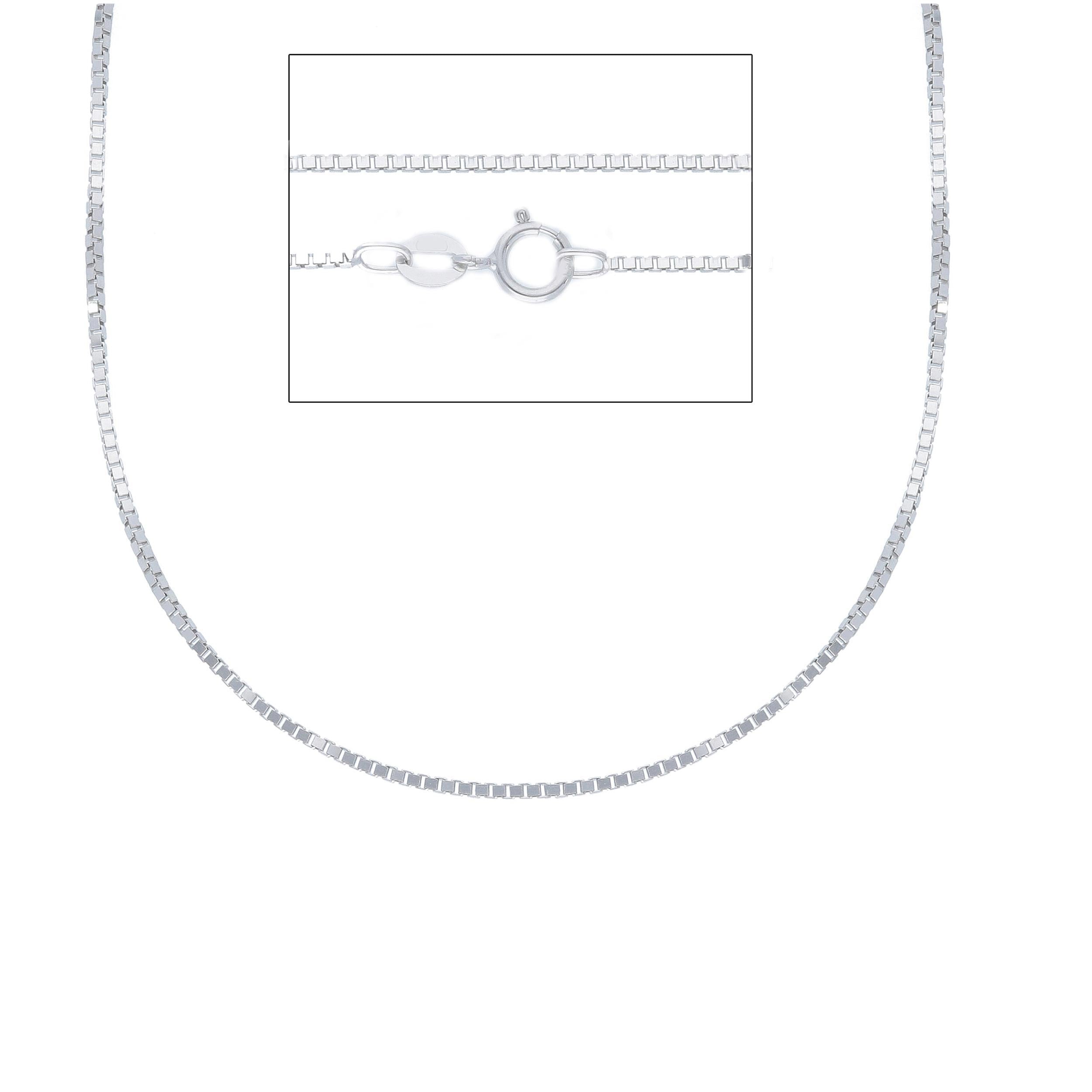 Halskette in 18 Karat Weissgold, ca. 3.00 Gramm - MVB068BB