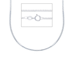 Collier en or blanc 18 carats, env. 6,0 grammes - MVB078BB
