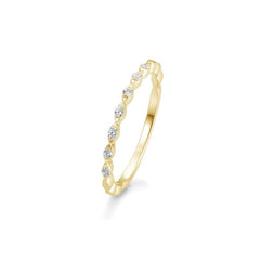Bague d'éternité Breuning Fantasy en or 18 carats avec diamant 0,105 ct. - 41/05708