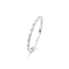 Bague d'éternité Breuning Fantasy en or 18 carats avec diamant 0,105 ct. - 41/05708