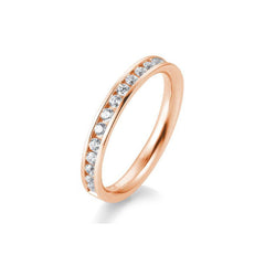 Bague d'éternité Breuning en or 18 carats avec 17 diamants 0,51 ct. - 41/05660