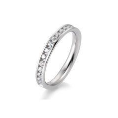 Bague d'éternité Breuning en or 18 carats avec 17 diamants 0,51 ct. - 41/05660