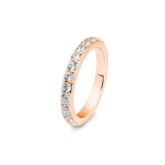 Breuning 18 Karat Gold Memoire Ring mit 13 Diamanten 0.65 ct. - 41/06130