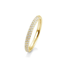 Bague d'éternité Breuning en or 18 carats avec 40 diamants 0,3 ct. - 41/84100