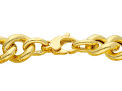 18 Karat Gold Panzer-Halskette - 250231