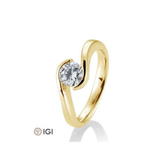 Breuning 18 Karat Gold Verlobungsring mit Diamant - 41/859920