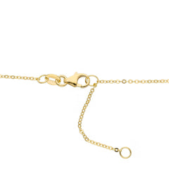 Collier en or 18 carats avec zircone