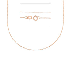 18 Karat Roségold Halskette - MVA045RR