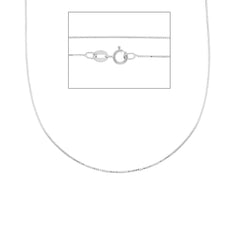 Collier en or blanc 18 carats - MVA030BB