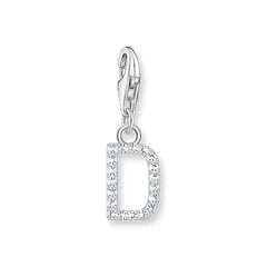 Thomas Sabo Charm Club Buchstaben-Anhänger Silber 925 mit weissen Zirkonia - 1956-051-14